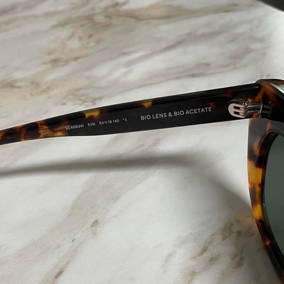 Stella McCartney Brown Tortoise Sunglasses SC40026I 53N BIO LENS & BIO ACETATE - Picture 3 of 6